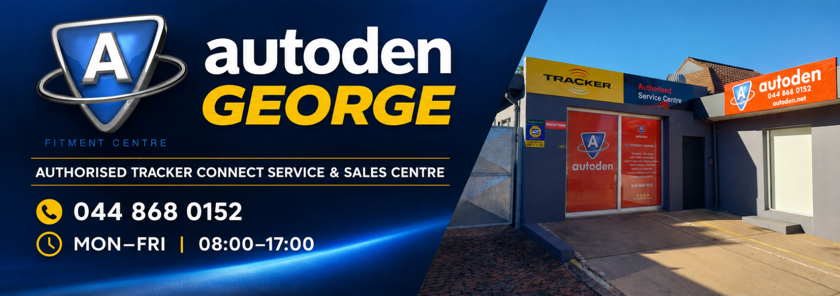 Autoden Tracker George Website Banners